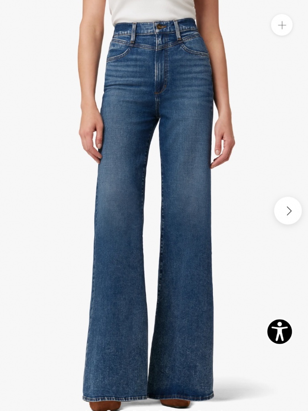 Joe’s Jeans The Goldie Palazzo Jeans in Swag Size 25 - Picture 6 of 7